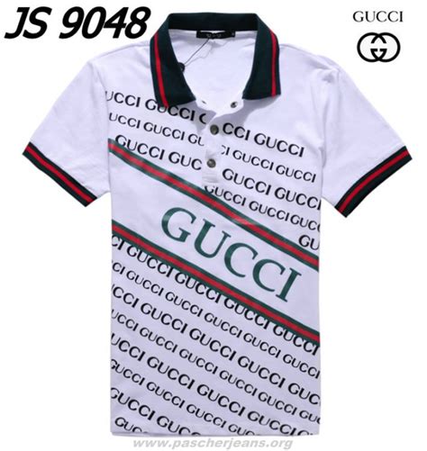 gucci white polo shirt replica|authentic gucci labels.